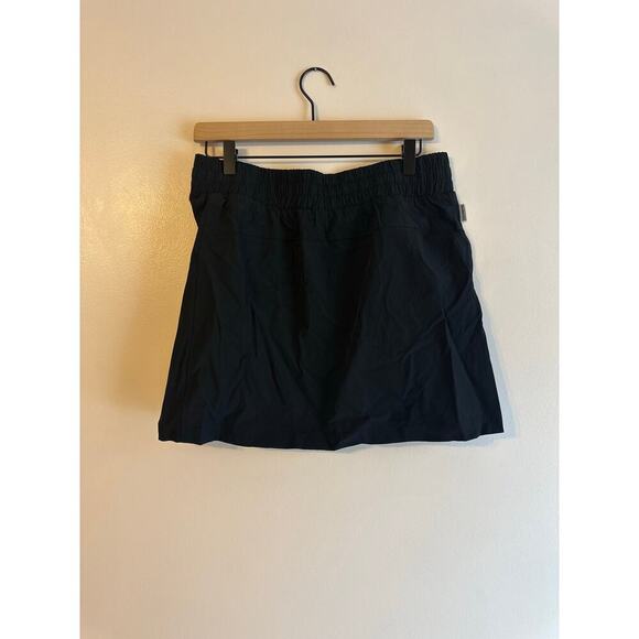 NWT Avalanche Black Skort Elastic Draw String Pockets Quick Drying Stretch Mediu - Picture 2 of 8